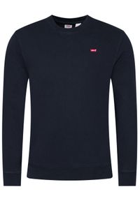 Levi's® Bluza New Original Crew 35909-0003 Czarny Regular Fit. Kolor: czarny. Materiał: bawełna