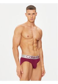 Calvin Klein Underwear Komplet 3 par slipów 000NB3073A Kolorowy. Materiał: syntetyk. Wzór: kolorowy #14