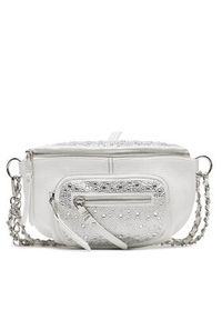 Steve Madden Saszetka nerka Bmaxima SM13000640-WHT Biały. Kolor: biały. Materiał: skóra