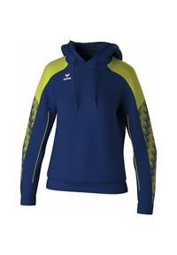 ERIMA - Bluza damska z kapturem Erima Evo Star. Typ kołnierza: kaptur. Kolor: niebieski, wielokolorowy, zielony. Materiał: materiał. Długość rękawa: raglanowy rękaw #1
