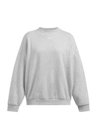 Bluza damska Under Armour Rival Fleece OS Crew. Kolor: szary. Sport: fitness