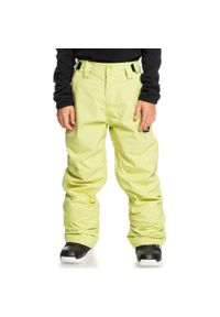Quiksilver - Spodnie do sportów zimowych dla Chłopców ESTATE. Kolor: żółty. Materiał: poliester, materiał. Sezon: zima. Sport: narciarstwo #1