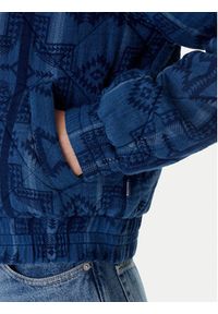 Mustang Kurtka bomber Bouse 1016739 Niebieski Regular Fit. Kolor: niebieski. Materiał: bawełna #4