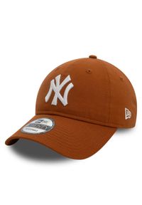 New Era Czapka z daszkiem New York Yankees League Essential 60580679 Brązowy. Kolor: brązowy. Materiał: materiał, bawełna