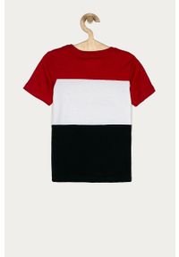 Jack & Jones - T-shirt dziecięcy 128-176 cm. Okazja: na co dzień. Kolor: czerwony. Materiał: bawełna, dzianina. Wzór: nadruk. Styl: casual #2