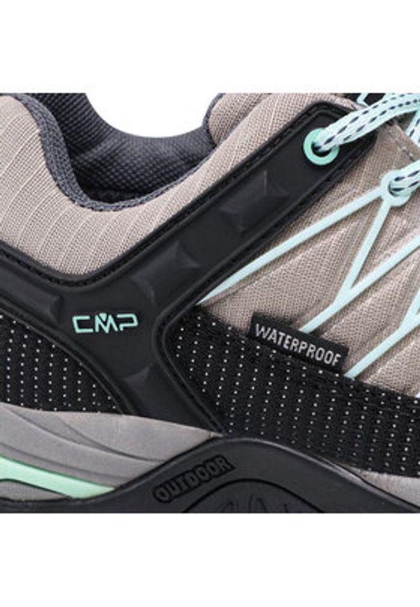 CMP Trekkingi Rigel Low Wmn Trekking Shoe Wp 3Q54456 Szary. Kolor: szary. Materiał: materiał