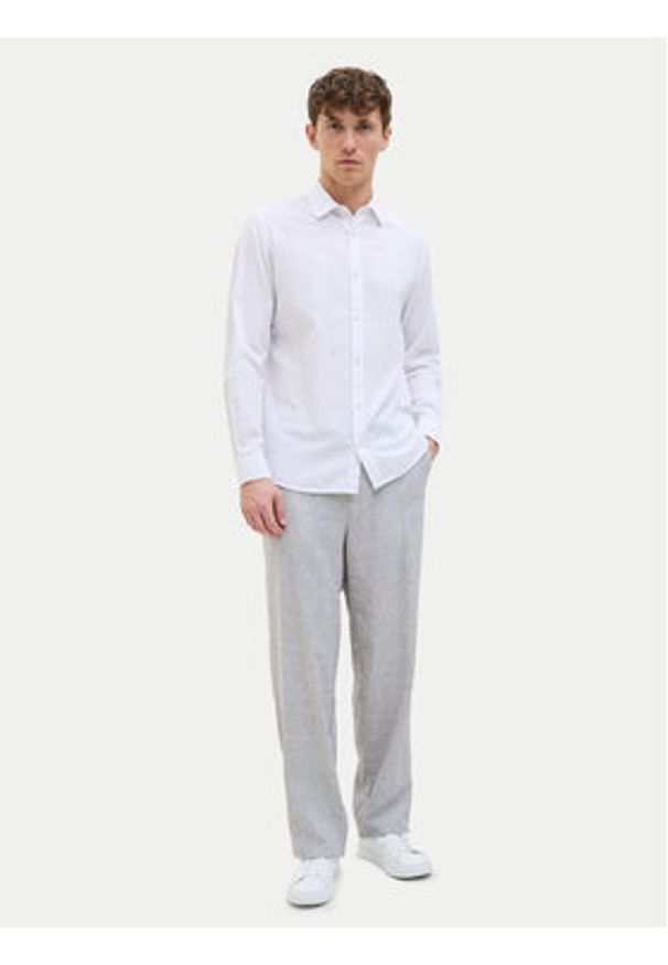 Jack & Jones - Jack&Jones Chinosy Karl Mykonos 12269371 Szary Loose Fit. Kolor: szary. Materiał: wiskoza