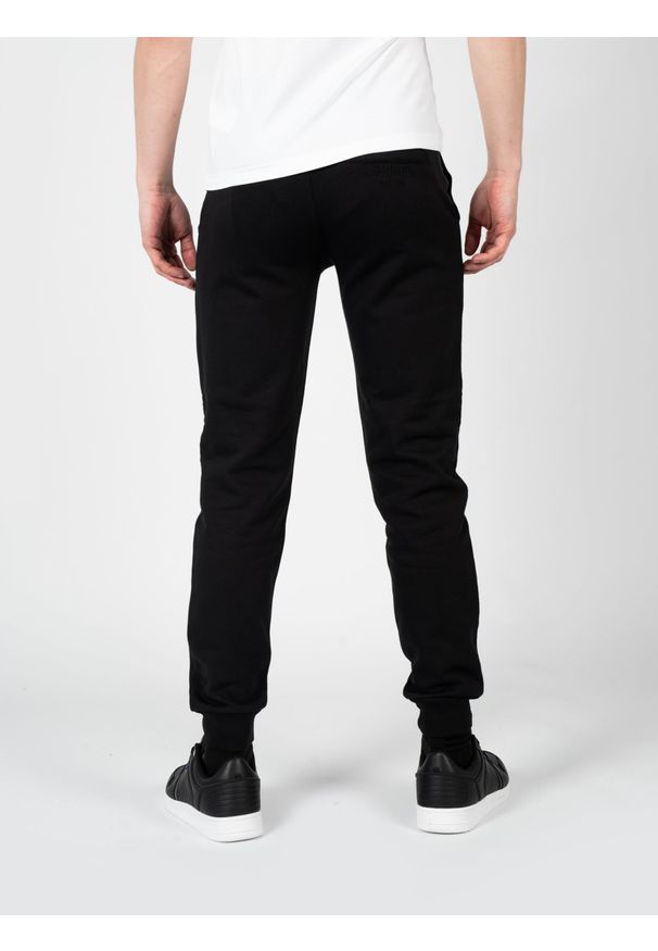 Iceberg Spodnie "Sweatpants" | B0106300 | Mężczyzna | Czarny. Okazja: na co dzień. Kolor: czarny. Materiał: bawełna. Długość: długie. Styl: sportowy, elegancki, casual