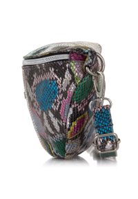 PAOLO PERUZZI - Skórzana saszetka nerka damska Paolo Peruzzi Z-15-L. Wzór: kolorowy, nadruk. Materiał: skórzane #1