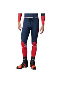 Legginsy Rossignol męskie Infini Compression Race Tights granatowe. Kolor: niebieski