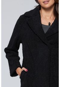 Hetrego - HETREGO Czarny dwustronny płaszcz damski Shannon, Rozmiar 36 EU - 40 IT. Kolor: czarny #2