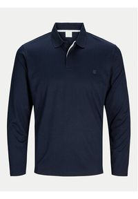 Jack & Jones Polo Crodney 12259645 Granatowy Regular Fit. Typ kołnierza: polo. Kolor: niebieski. Materiał: bawełna, syntetyk #6
