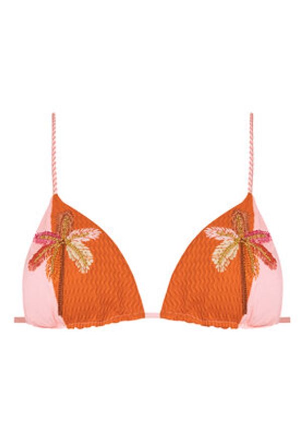 Maaji Góra od bikini Dunes Everly PT3745STR001 Pomarańczowy. Kolor: pomarańczowy. Materiał: syntetyk
