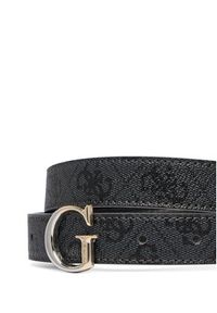 Guess Pasek Damski BW9325 P6115 Czarny. Kolor: czarny. Materiał: skóra #2