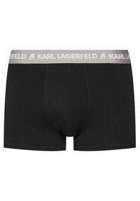 Karl Lagerfeld - KARL LAGERFELD Komplet 3 par bokserek A1M47021 Czarny. Kolor: czarny. Materiał: bawełna #4
