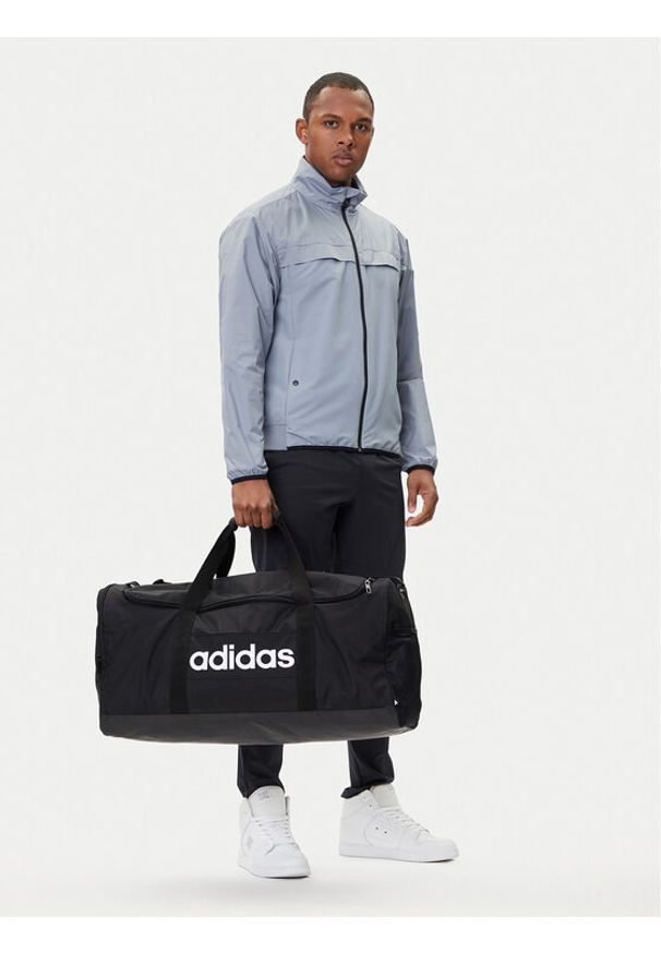 Adidas - adidas Torba Linear Large JE8344 Czarny. Kolor: czarny. Materiał: materiał