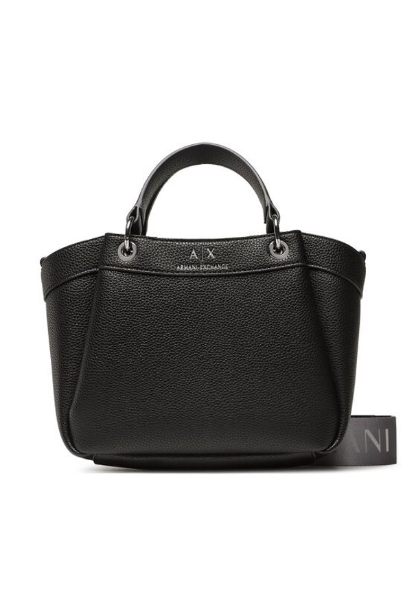 Armani Exchange Torebka 942927 CC783 00020 Czarny. Kolor: czarny. Materiał: skórzane