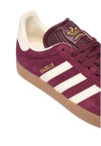 Adidas - adidas Sneakersy Gazelle KK2637 Bordowy. Kolor: czerwony. Materiał: zamsz, skóra. Model: Adidas Gazelle #5