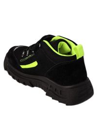Befado obuwie dziecięce black/green 515Y004 czarne. Zapięcie: rzepy. Kolor: czarny. Materiał: materiał, syntetyk #3