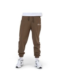 Spodnie Alpha Industries Organics EMB Regular Jogger 106364629 - zielone. Kolor: zielony. Materiał: materiał, bawełna. Wzór: aplikacja #1