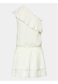 Melissa Odabash Sukienka letnia Debbie CR Biały Regular Fit. Kolor: biały. Materiał: wiskoza. Sezon: lato