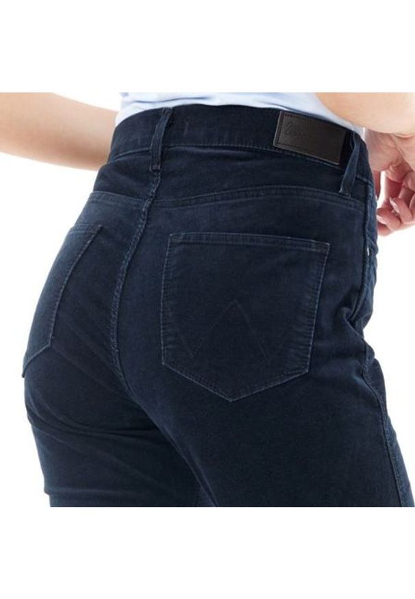 Wrangler - WRANGLER ANKLE SKINNY DAMSKIE SPODNIE JEANSOWE JEANSY BLACK W222FP100 112127766