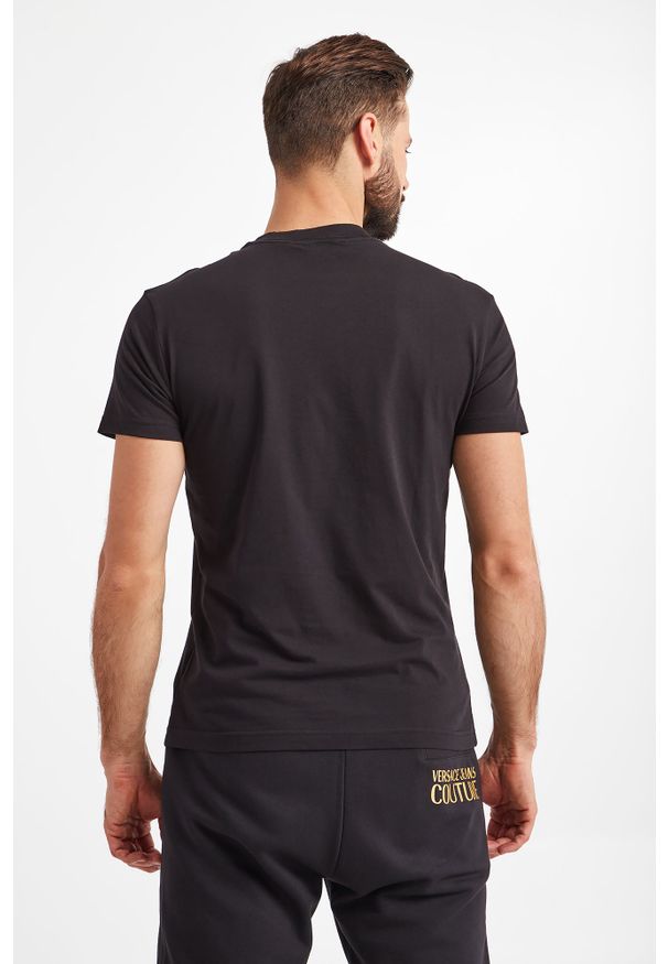 Versace Jeans Couture - T-SHIRT VERSACE JEANS COUTURE. Materiał: bawełna. Wzór: nadruk