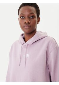 The North Face Bluza Essential NF0A89EX Fioletowy Regular Fit. Kolor: fioletowy. Materiał: syntetyk #4