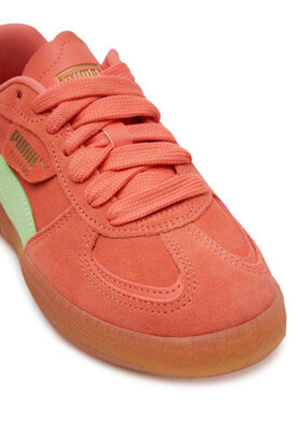 Puma Sneakersy Palermo Moda Xtra Gum Wns 400323 05 Koralowy. Kolor: pomarańczowy. Materiał: zamsz, skóra