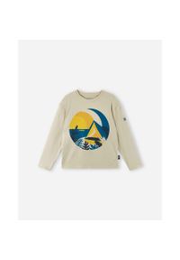 Dziecięca koszulka z długim rękawem Reima BugProof Inista. Kolor: beżowy. Długość rękawa: długi rękaw. Długość: długie #1