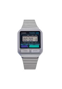 Zegarek Casio. Kolor: srebrny. Styl: vintage #1