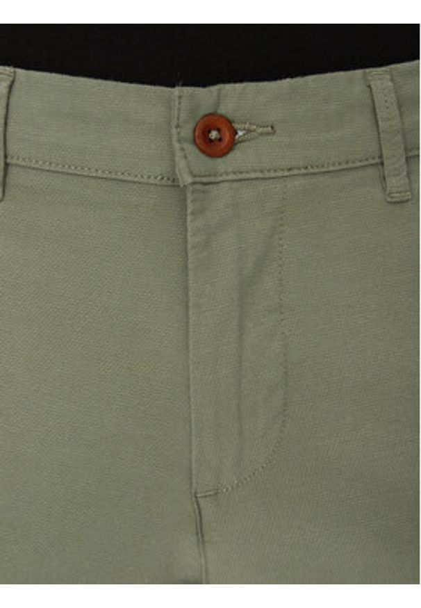 Jack & Jones Szorty materiałowe Marco 12269494 Zielony Regular Fit. Kolor: zielony. Materiał: bawełna
