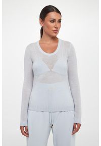 Elisabetta Franchi - Sweter damski z wełny dziewiczej ELISABETTA FRANCHI. Materiał: wełna #2