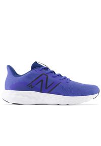 Buty New Balance M411CR3 - fioletowe. Zapięcie: sznurówki. Kolor: fioletowy. Materiał: materiał, syntetyk, guma. Szerokość cholewki: normalna. Sport: fitness #1