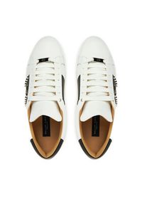 Philipp Plein - PHILIPP PLEIN Sneakersy SAES USC0732 PLE005 Biały. Kolor: biały. Materiał: skóra