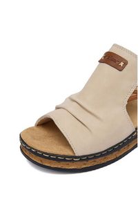 Rieker Sandały CEO-62962-60 Beżowy. Kolor: beżowy. Materiał: skóra #4