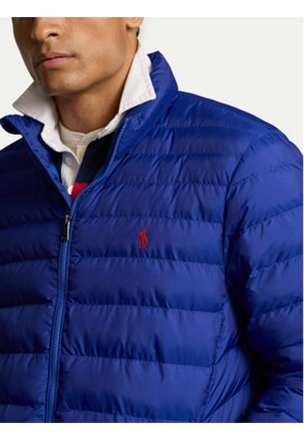 Polo Ralph Lauren Kurtka przejściowa 710949955005 Niebieski Regular Fit. Typ kołnierza: polo. Kolor: niebieski. Materiał: syntetyk