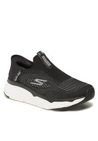 skechers - Skechers Buty do biegania Max Cushioning Elite 220389/BKW Czarny. Kolor: czarny. Materiał: materiał