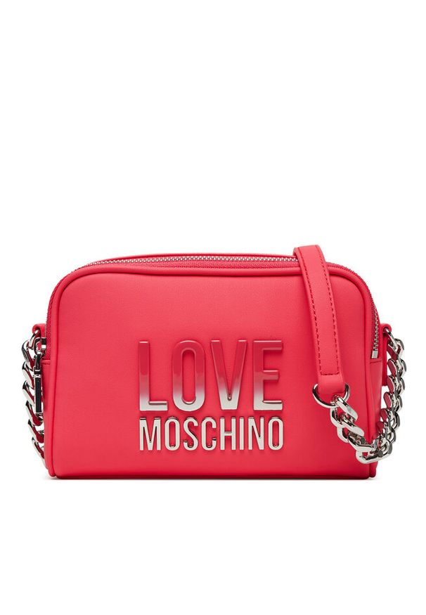 Love Moschino - Torebka LOVE MOSCHINO. Kolor: różowy