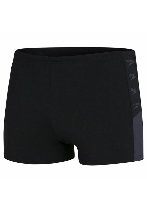 Speedo - Strój kąpielowy Męski Boom Logo Splice Aquashort. Kolor: czarny
