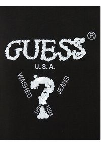 Guess Bluza V4BQ11 KCHX0 Czarny Regular Fit. Kolor: czarny. Materiał: syntetyk #5