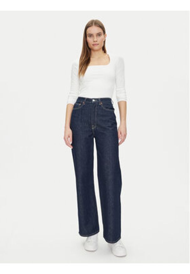 GAP - Gap Bluzka 637795-02 Biały Regular Fit. Kolor: biały. Materiał: bawełna