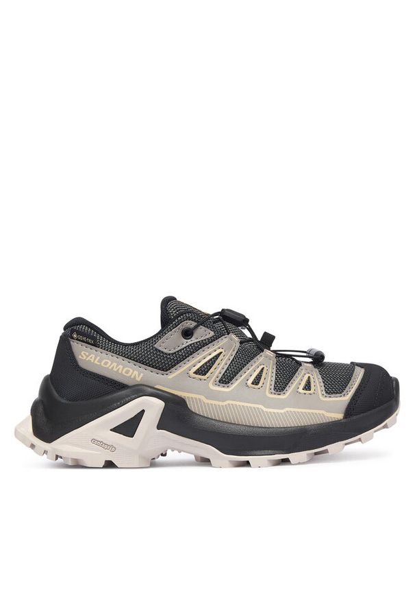 salomon - Trekkingi Salomon. Kolor: czarny. Technologia: Gore-Tex. Sport: turystyka piesza