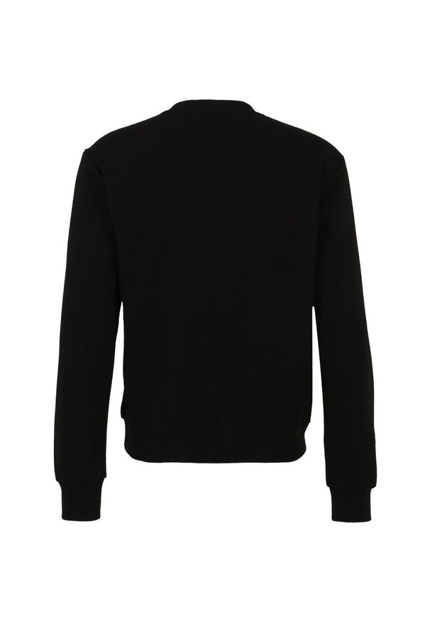 Bluza męska Fila Leverano Regular Crew Sweat. Kolor: czarny. Materiał: dresówka. Sport: turystyka piesza