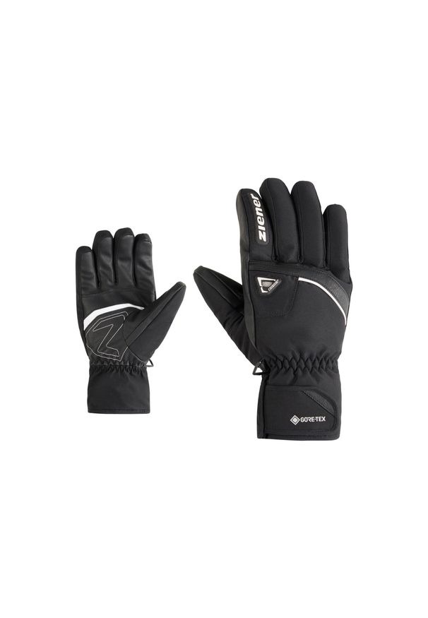 Rękawice narciarskie Ziener Galiso GTX + Gore Plus Warm Glove. Kolor: czarny. Sezon: zima. Sport: narciarstwo