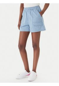 Roxy Szorty jeansowe Stay Wavy ERJDS03345 Błękitny Regular Fit. Kolor: niebieski. Materiał: bawełna #1