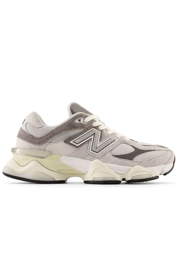 Buty New Balance U9060GRY - szare. Okazja: na co dzień. Kolor: szary. Materiał: guma, materiał, syntetyk, zamsz. Szerokość cholewki: normalna. Sport: fitness