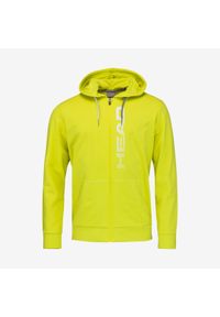 Head - Bluza z kapturem męska Club Fynn. Typ kołnierza: kaptur. Kolor: żółty. Materiał: bawełna, materiał, tkanina, poliester