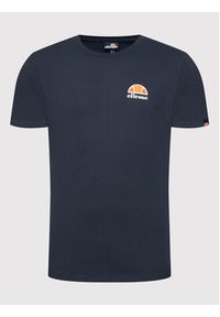 Ellesse T-Shirt Canaletto SHS04548 Granatowy Regular Fit. Kolor: niebieski. Materiał: bawełna #4