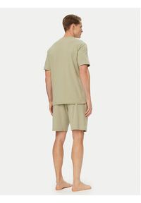 Emporio Armani Underwear Piżama EM000400 AF18890 U8046 Zielony Regular Fit. Kolor: zielony. Materiał: bawełna #3